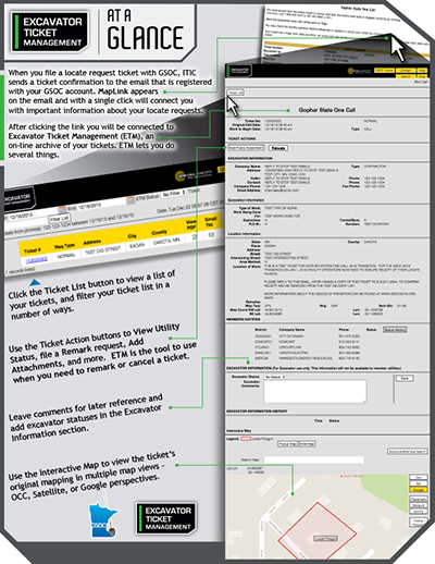 ETM - Excavator Ticket Management